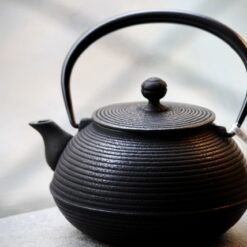 Théière japonaise Noire en fonte