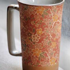 Mug Japonais "Hanami" Rouge