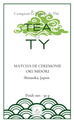 Matcha Cérémonie Okumidori Bio - Doypack de 30 g